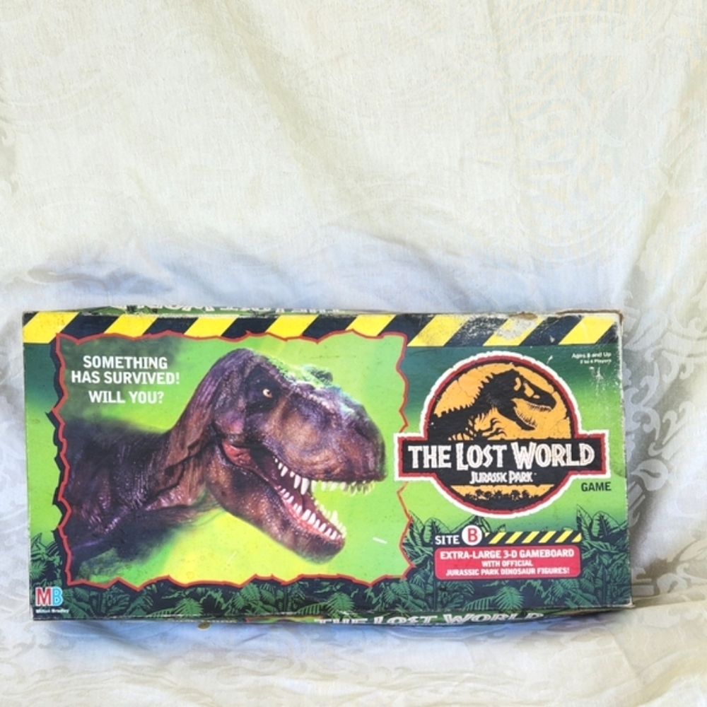Jurassic World the lost world  board  Vintage game